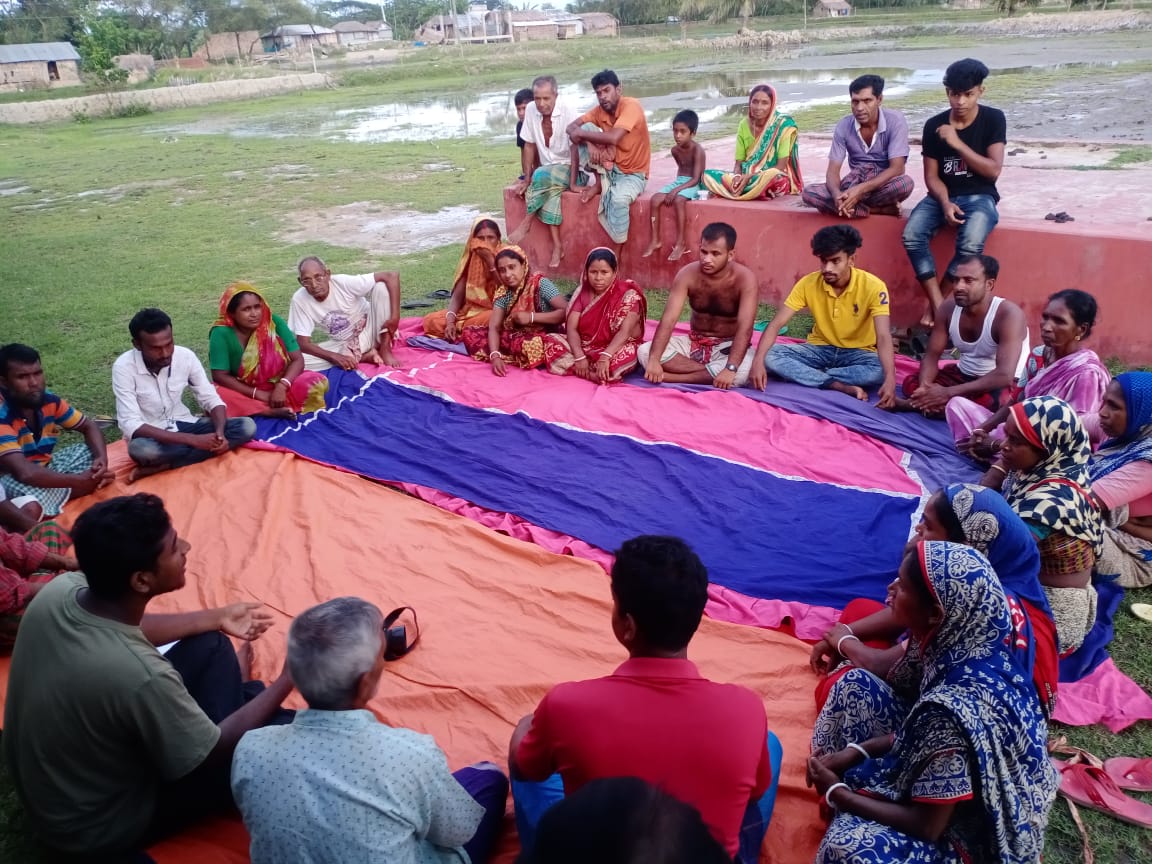 Community awareness and Courtyard meeting
