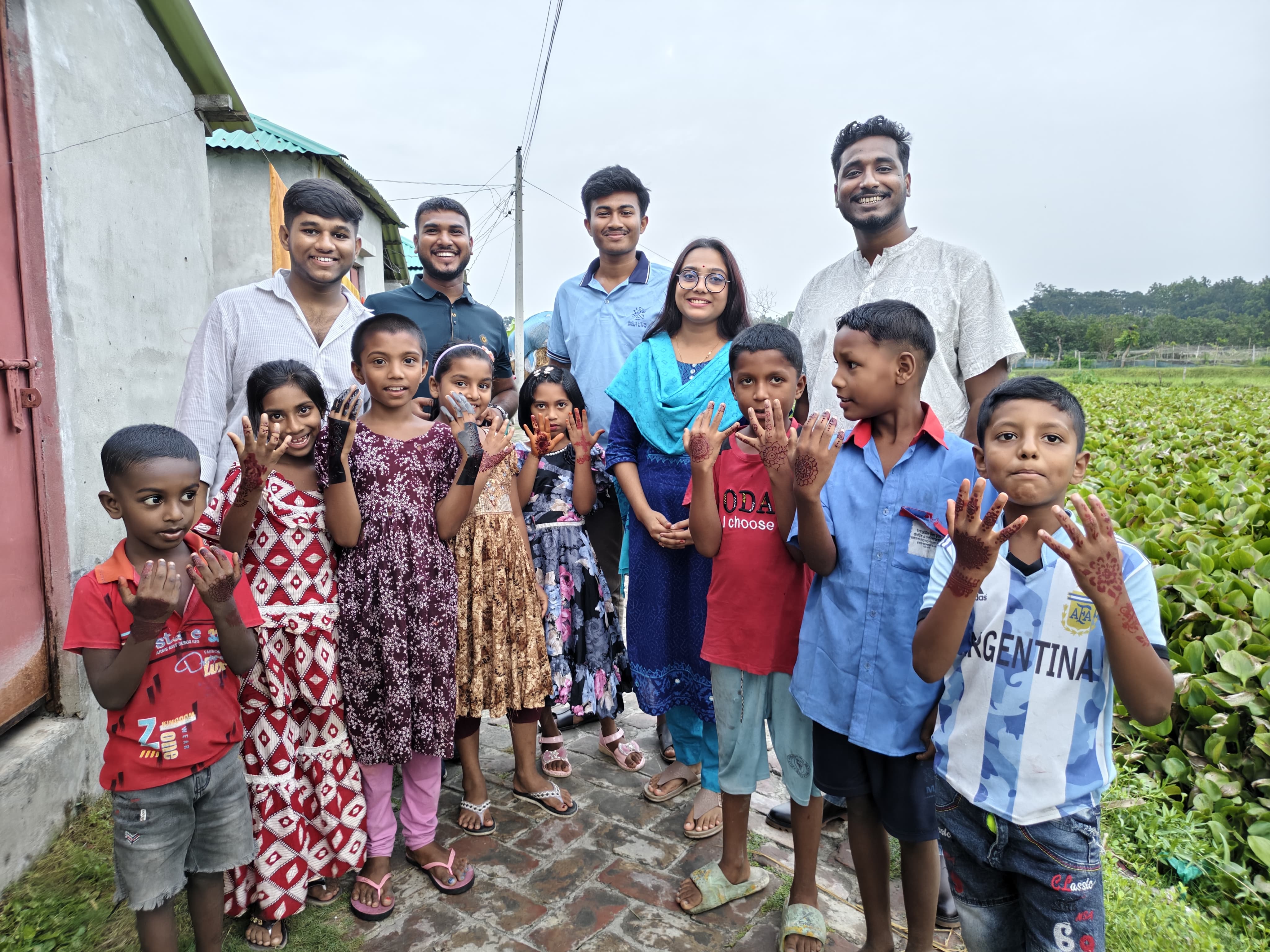 On the occasion of Eid-ul-Adha 2026, Jagrata Youth Development Organization (JYDO) organized a special Mehadi (Henna) event for underprivileged children in the community. The initiative was designed to share the joy and festive spirit of Eid, creating moments of happiness, inclusion, and togetherness for children who often have limited opportunities to participate in such celebrations.

Through this meaningful activity, JYDO reaffirmed its commitment to promoting children's well-being and strengthening community bonds. The smiles on the children's faces reflected the true spirit of Eid—compassion, generosity, and the joy of sharing. By creating memorable experiences and fostering a sense of belonging, JYDO continues to inspire hope and positive change within the community.
